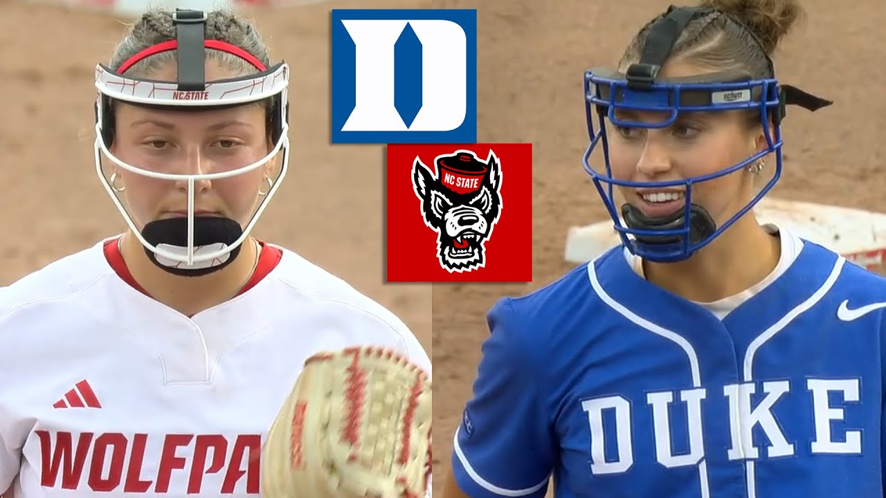 #18 Duke vs NC State Women's College Softball Highlights Full Game, April 25 2025
