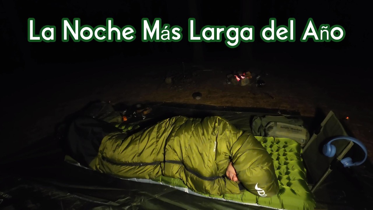 Sobreviví al Solsticio de Invierno en un Vivac | Camping Minimalista
