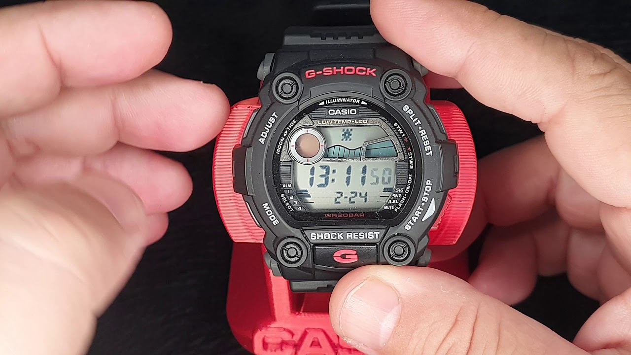 CASIO G-SHOCK G-7900 AJUSTES