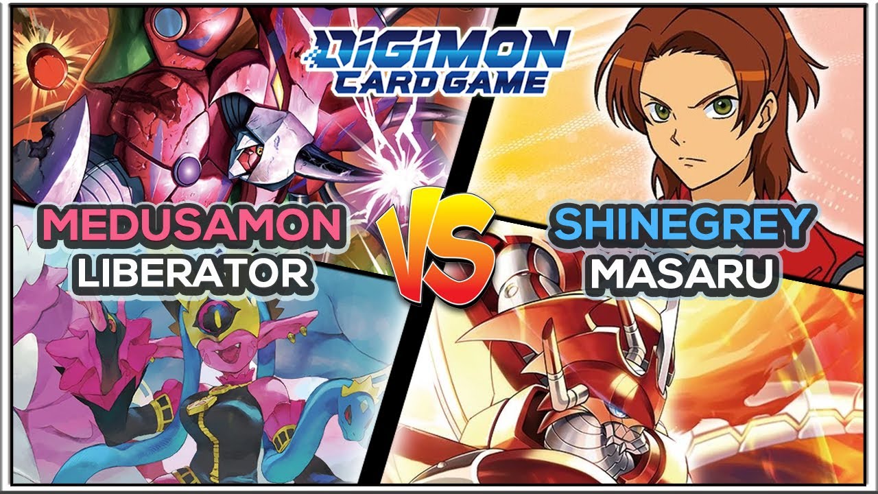 Medusamon vs Shinegreymon &bull; BT24 Gameplay | DCGO | Digimon TCG
