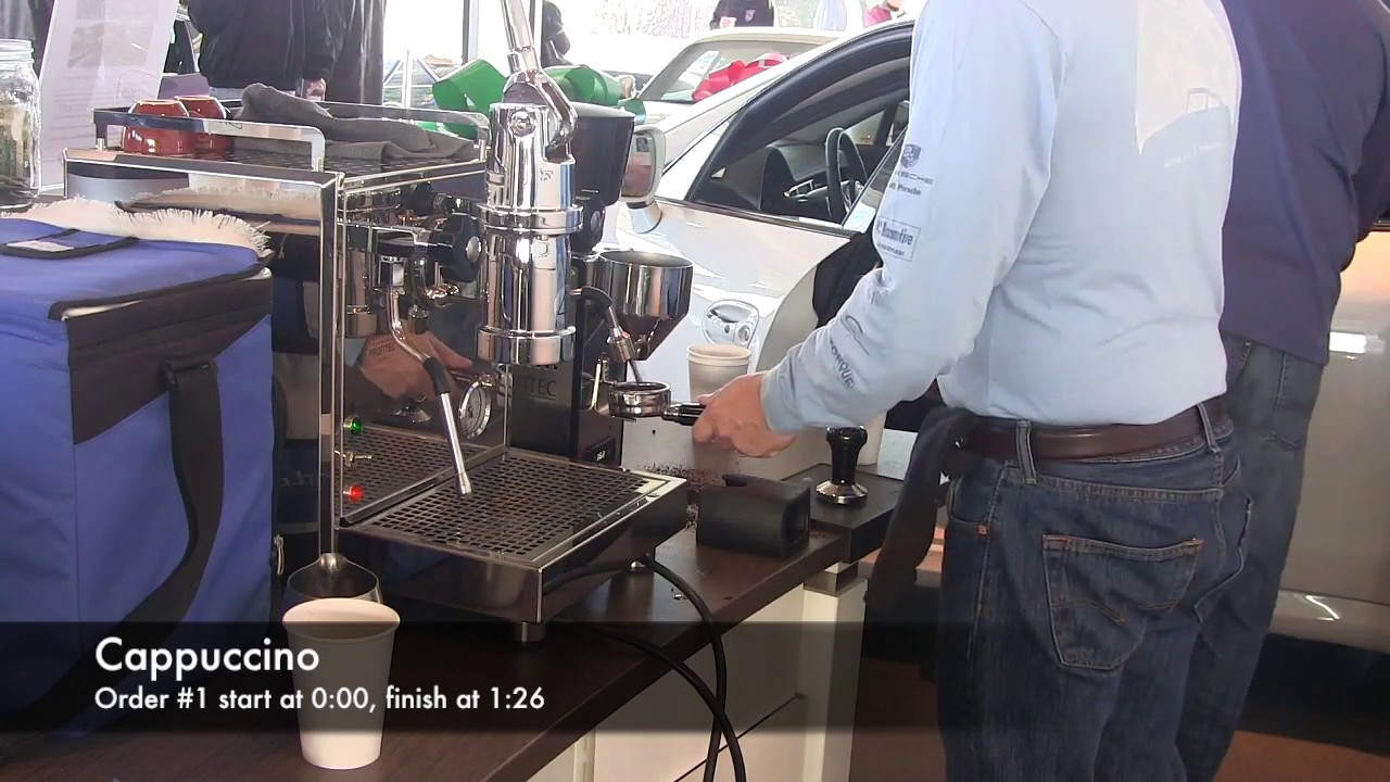 Profitec Pro 800 @ Cars and Coffee event