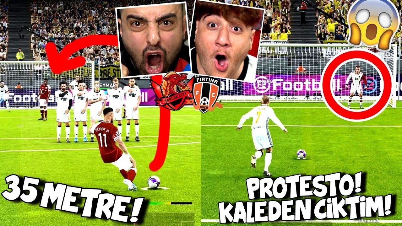 8 GOL ! 2 KIRMIZI KART ! 35 METRE FRİKİK GOL ! KAYBEDEN EFSANE SİLİYOR ! PES 2020 KAPIŞMA !