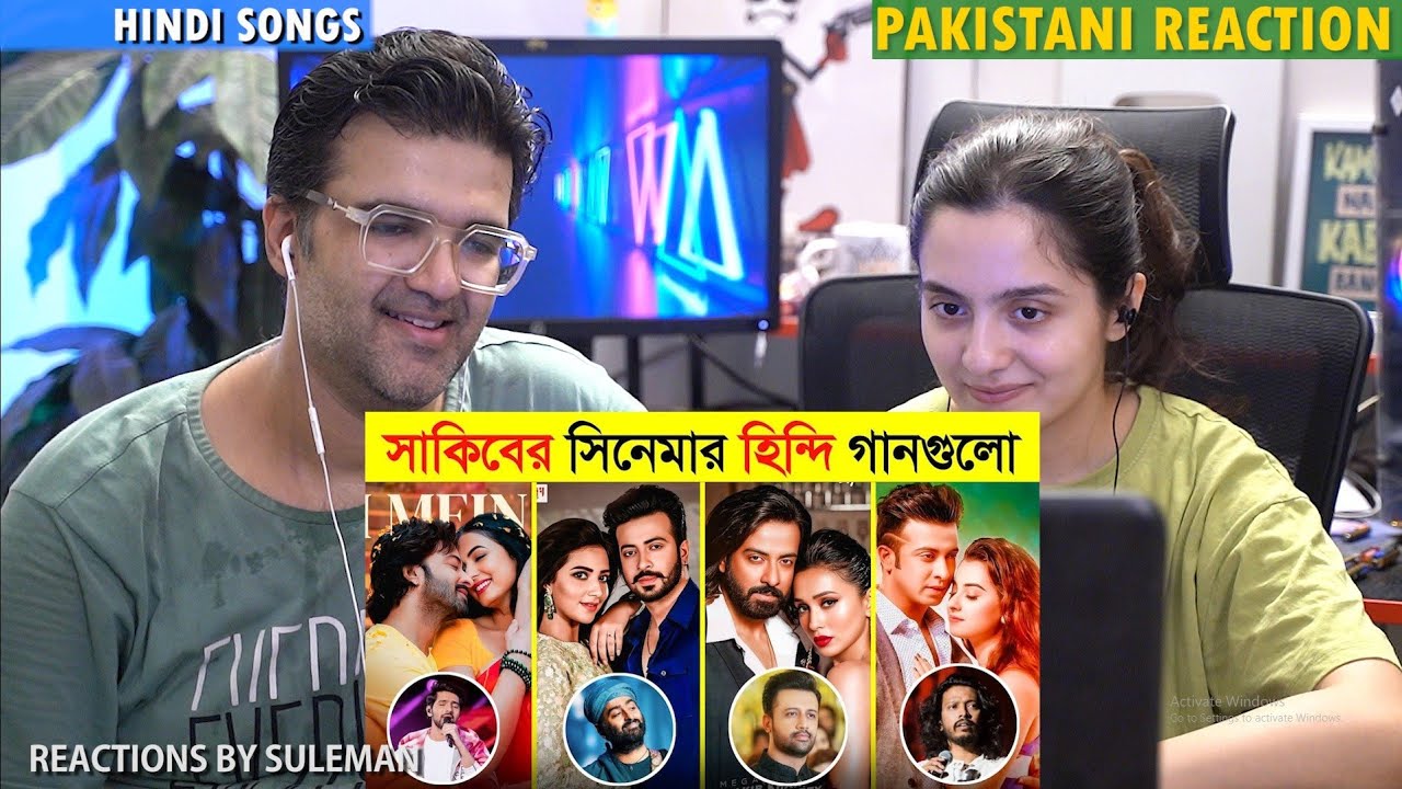 Pakistani Couple Reacts To Shakib Khan Movie Hindi Songs | Jism Mein Tere | Movie Songs 