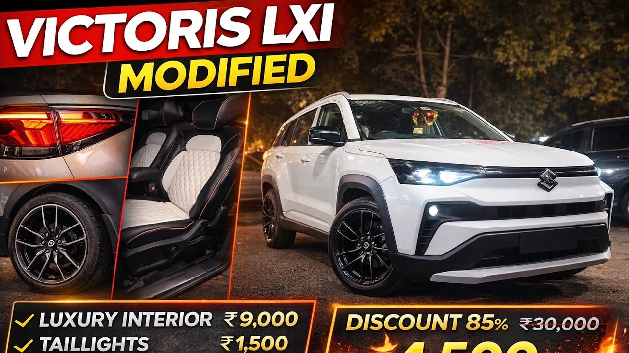 Victoris Base To Top Modification ✅ 2026 Victoris Modification ✅ Victoris Lxi Modified With Price ✅