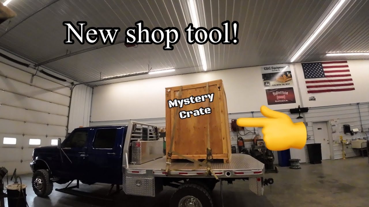 New shop tool unboxed! Spraymaster cabinet parts washer @Fountain Industries