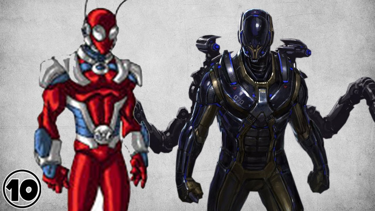 Top 10 Alternate Versions Of Ant-Man