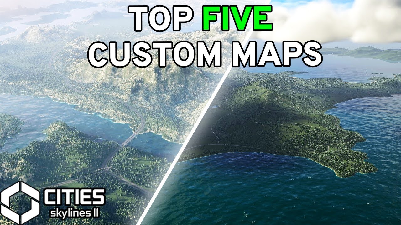 The BEST Maps To Start a NEW City On For Economy 2.0 In Cities 2!