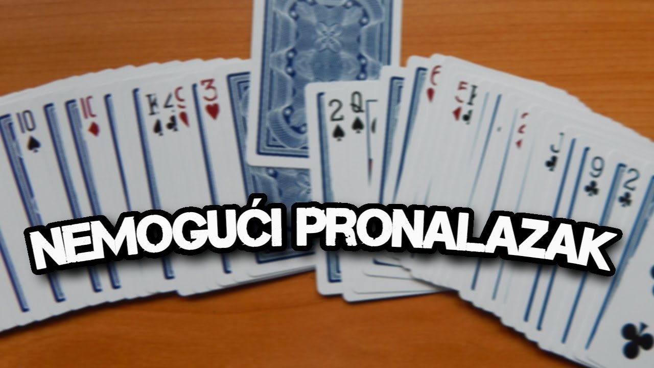 Nemoguci Pronalazak Karte - Trik bez Postavke - Objasnjenje