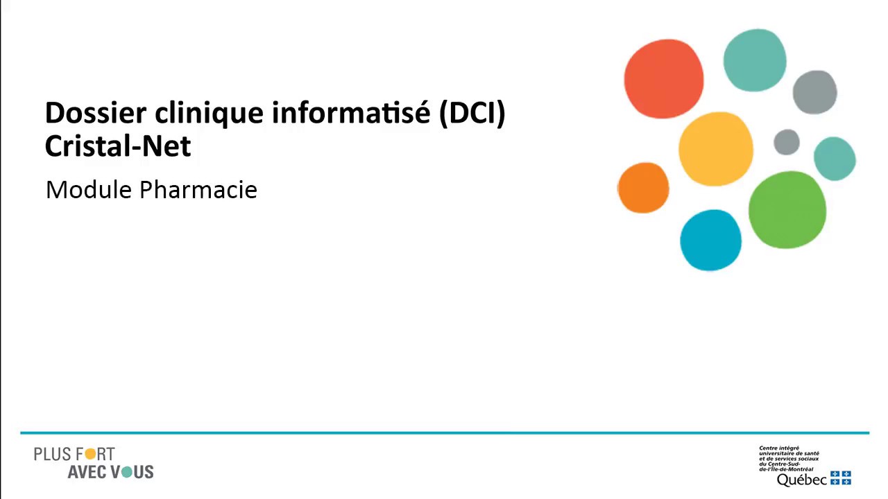 Module Pharmacie de Cristal-Net