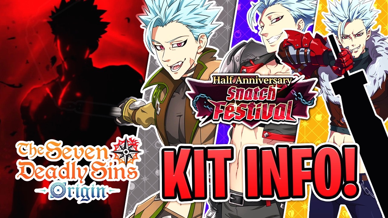 NEW SSR BAN EARLY KIT TEASER! FIRST PHYSICAL DPS + MELIODAS SUPPORT!? 7DS ORIGIN HALF ANNIVERSARY!