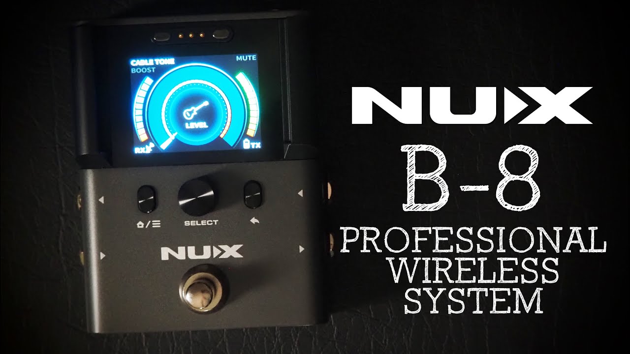 NUX // B-8 Professional Wireless Guitar System (Demo)
