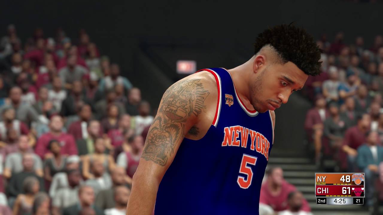 NBA 2K17 AND ONE FASTBREAK DUNK!