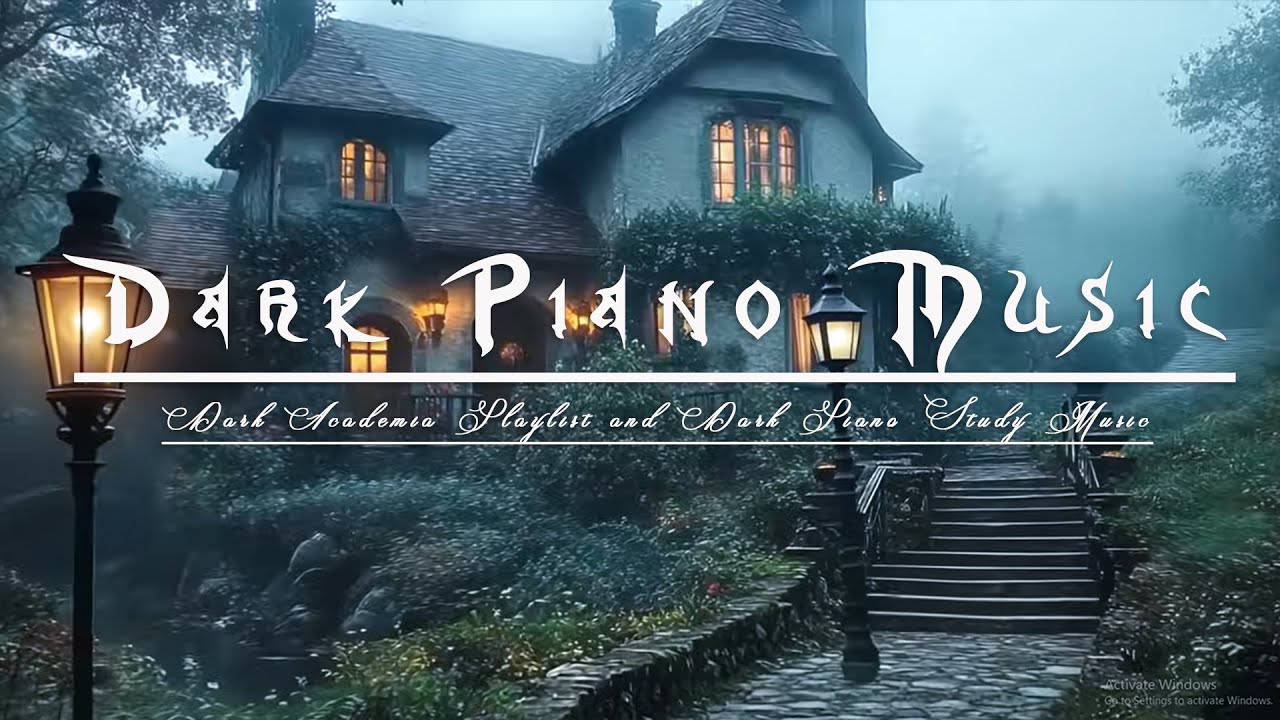 Dark Piano Melodies for Studying Experience Dark Academia - Dark Piano for Studying and Relaxing