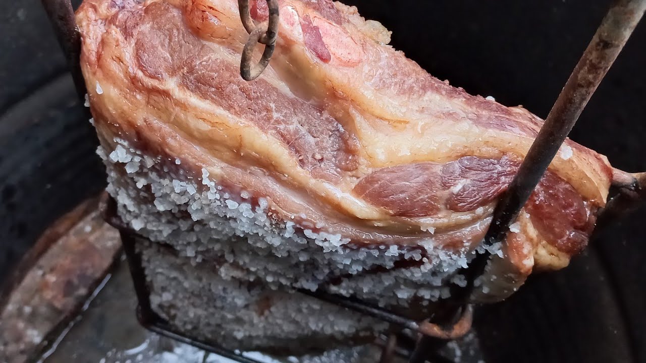 Como Fazer uma Costela no Tambor Com Saco de Carvão Pequeno @familiapaulinodaluz 😎