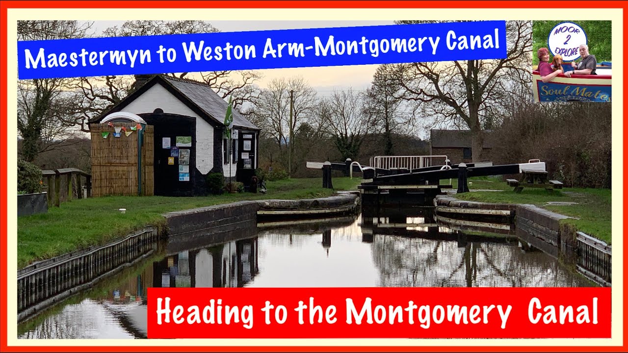 69. Pete, Alli & Zsiga cruise NBSoulMates from Maestermyn to the Weston Arm of the Montgomery Canal.