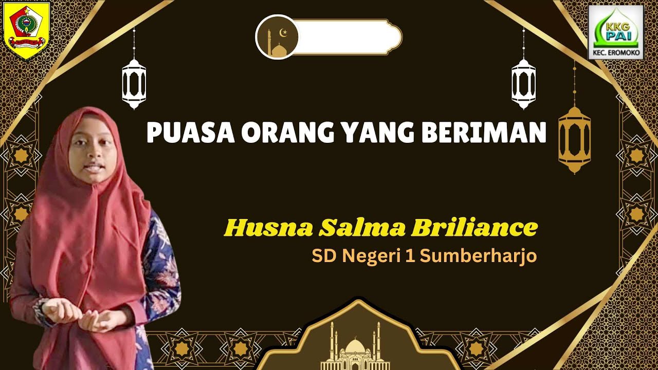 Puasa Bagi Orang yang Beriman, SD Negeri 1 Sumberharjo