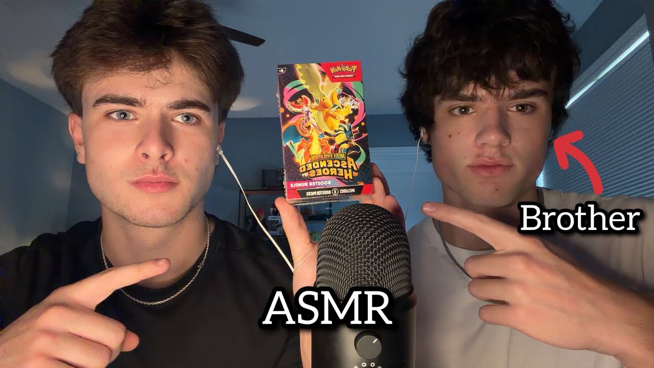 My Brother Tries ASMR AGAIN (Pack Opening)&hellip;