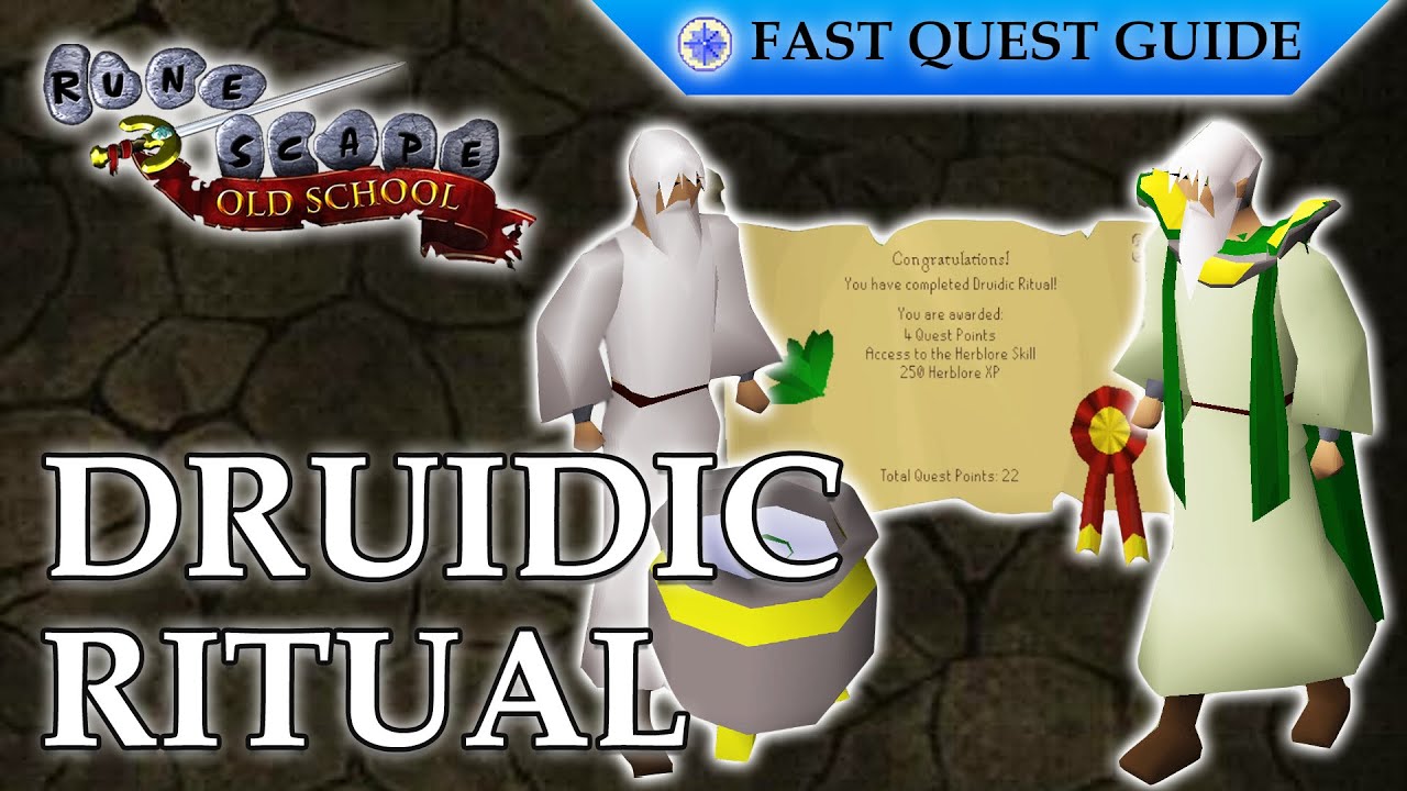 Druidic Ritual Quest | OSRS Quick Guide [2023]