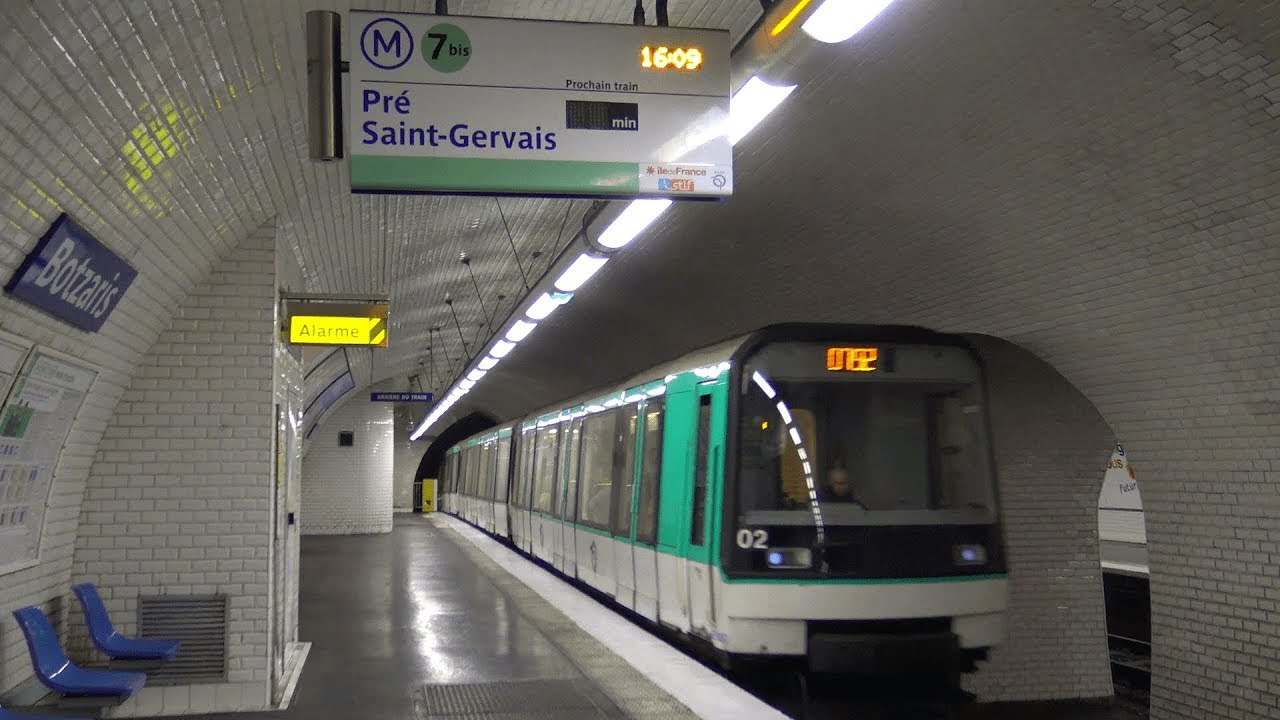 Ligne 7bis du m&eacute;tro de Paris