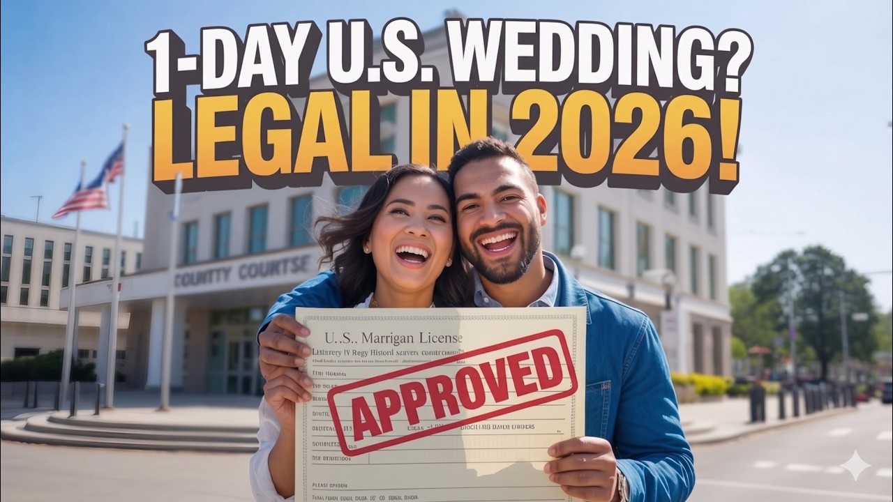 How to Get Married in the U.S. as a Foreigner in 2026 (Legally & Fast)