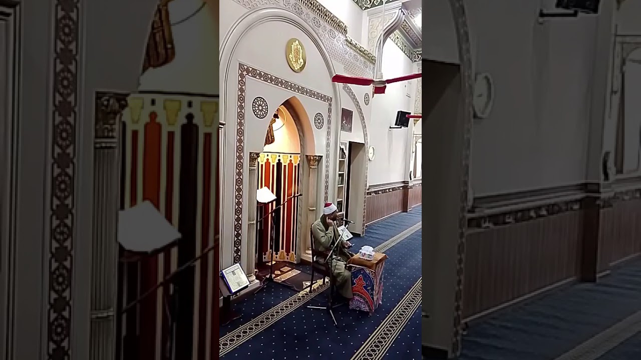 المدرسه العلميه من رحاب مسجد البحر بشرباص لفضيله الشيخ محمد فتحي مدير اداره اوقاف فارسكور