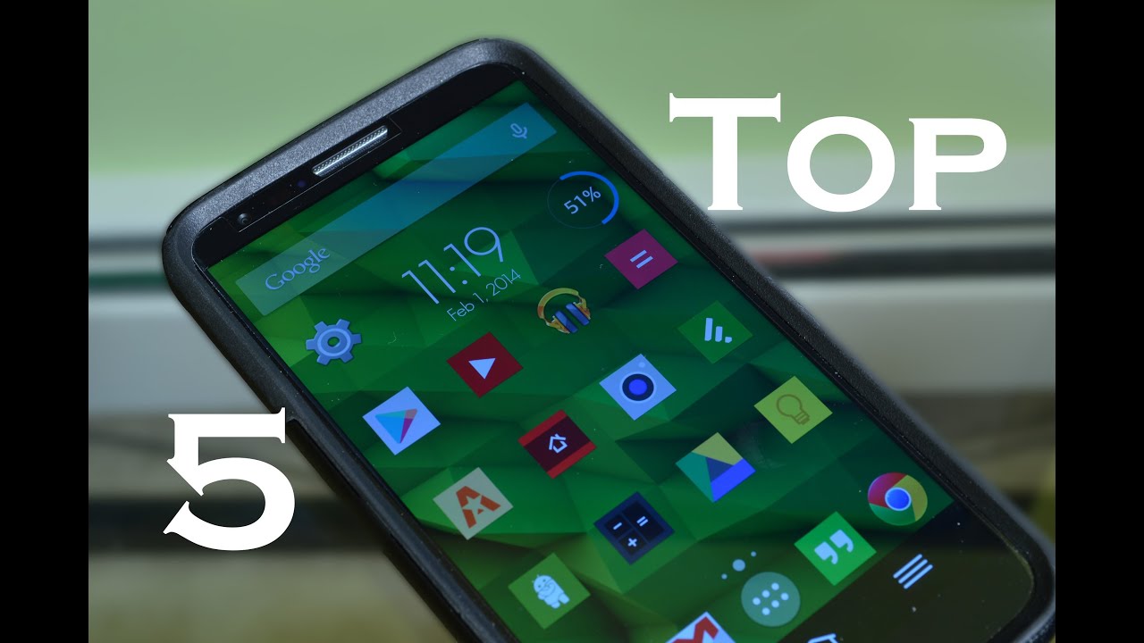 Top 5 Android Launchers!