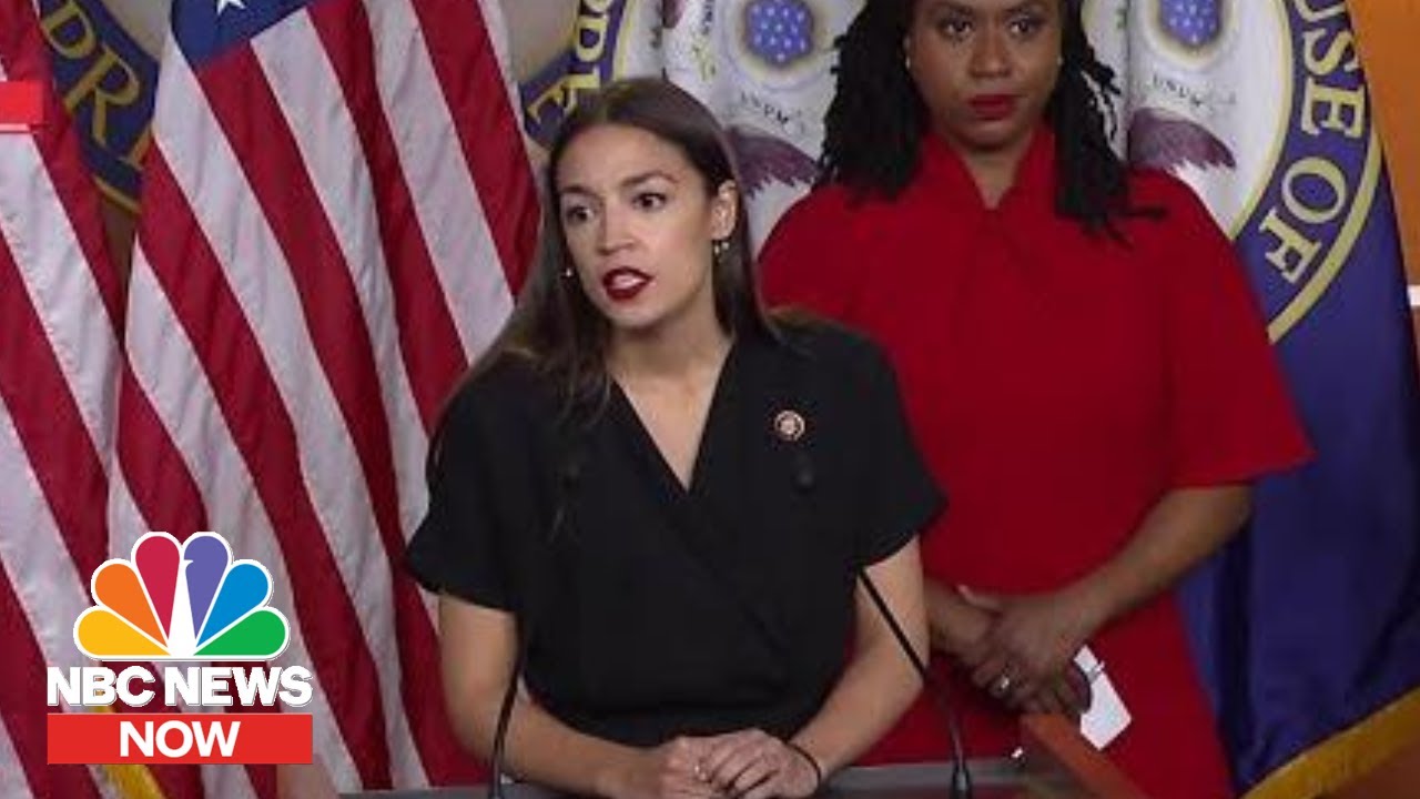 Alexandria Ocasio-Cortez On Trump&rsquo;s Comments, Tweets: &lsquo;This Is All A Distraction&rsquo; | NBC News Now