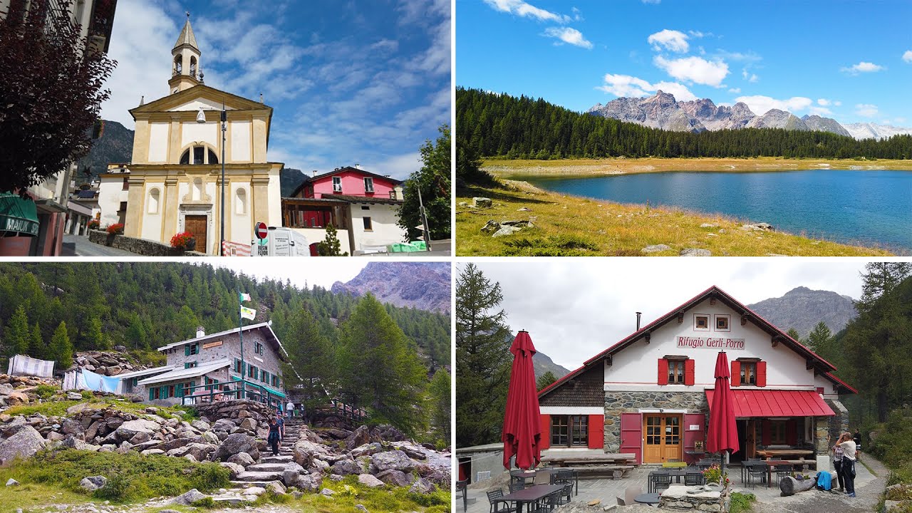 Chiesa in Valmalenco - Lago Palù - Rifugi Gerli Porro e Ventina