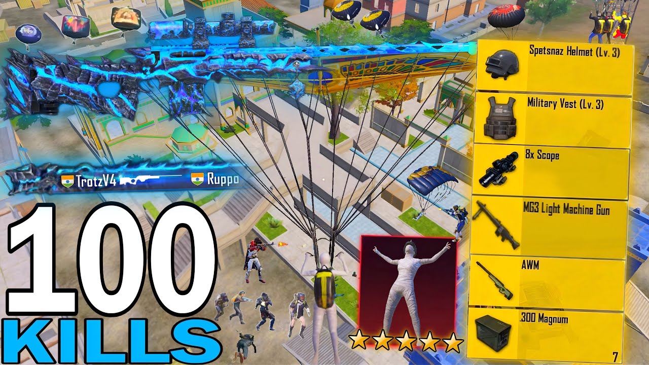 100 KILLS!😍 NEW BEST LOOT GAMEPLAY with MUMMY SET🔥SAMSUNG,A7,A8,J4,J5,J6,J7,J2,J3,XS,A3,A4,A5