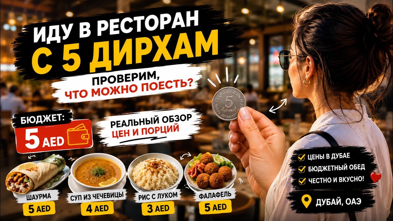 Шок 5 дирхам на завтрак в ресторане! Могу ли я наесться?#shorts#show#restoran#uae#indiafood#uae