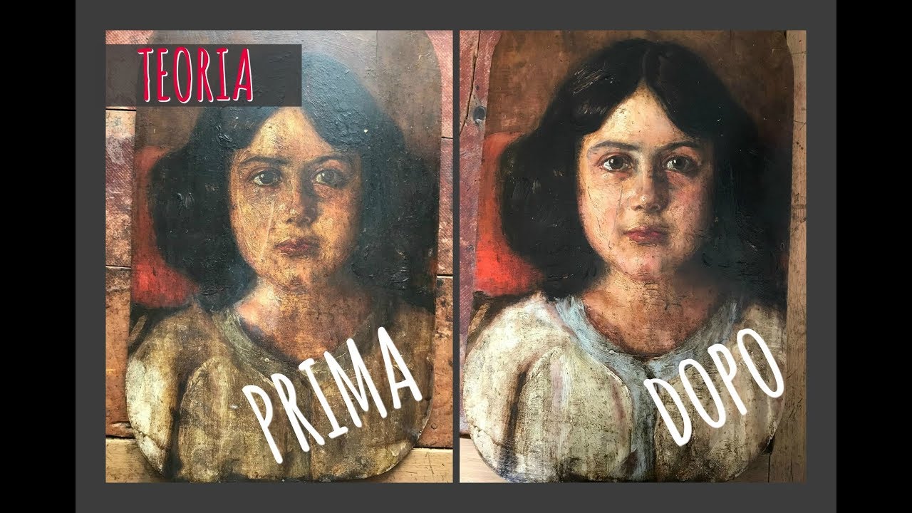 Come pulire un quadro ad olio #1: TEORIA METODOLOGICA (Restauro)  Arte per Te