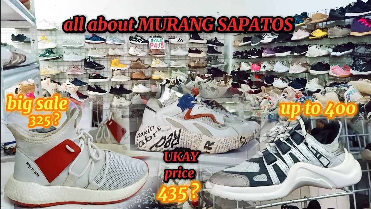 ALL ABOUT MURANG SAPATOS DITO SA UKAY-UKAY SA PASAY | Legit na magaganda at branded pa