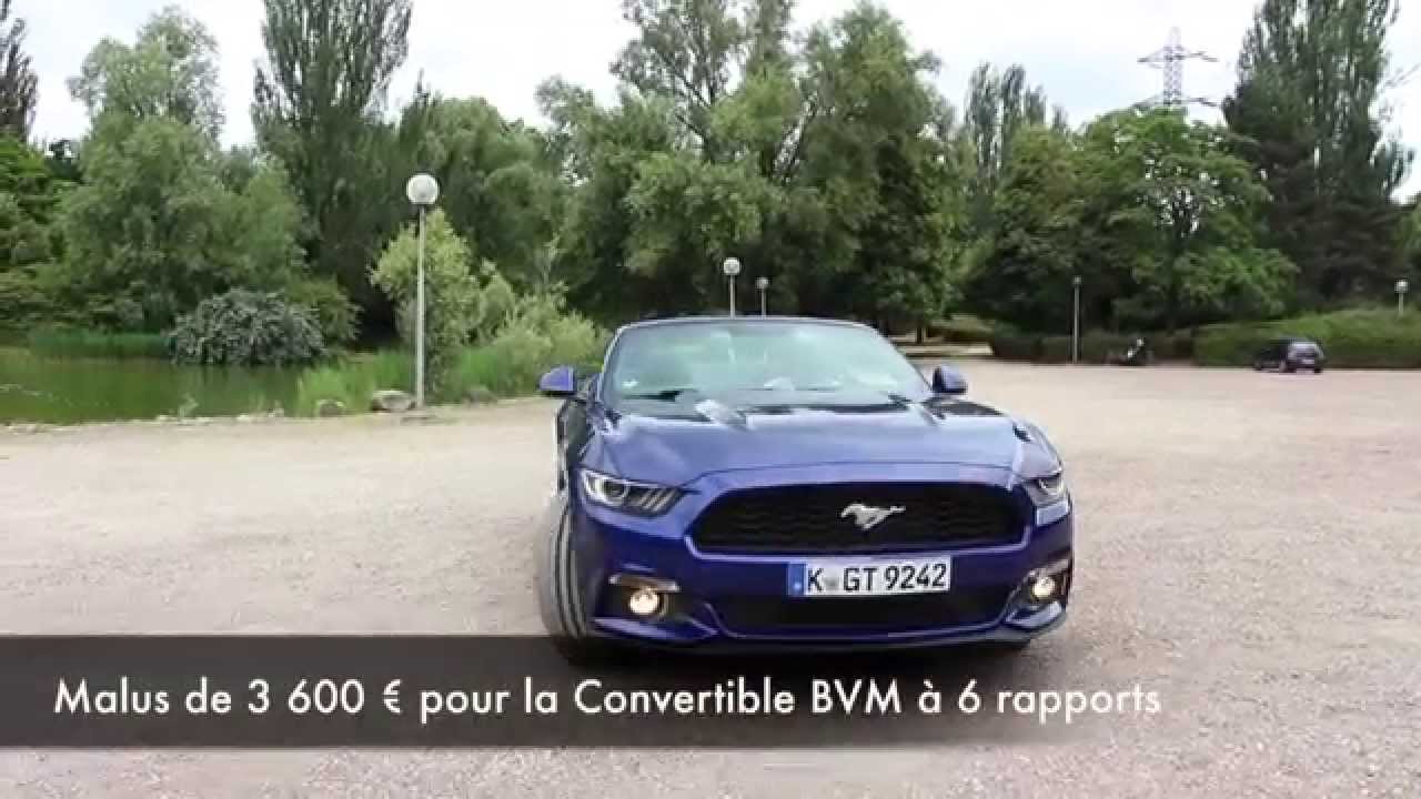 Essai Ford Mustang 2.3 l EcoBoost :