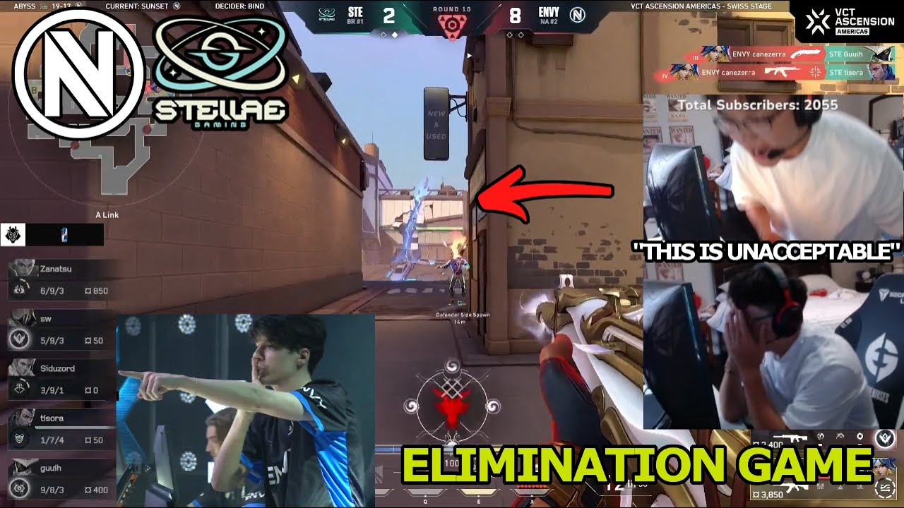 shanks Reacts to the Best Moments from ENVY vs STE Elimination Match in Americas Ascension 2025