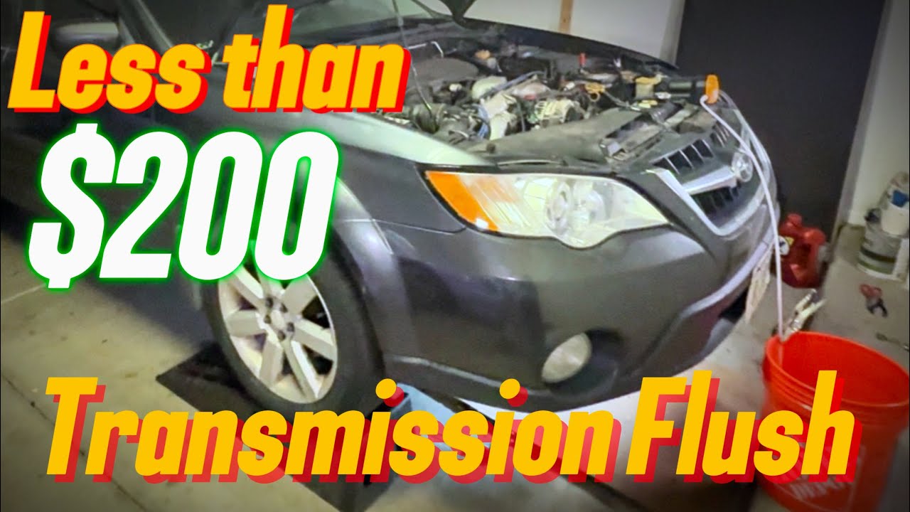 DIY Automatic Subaru Transmission Flush for CHEAP! (2008 Outback)
