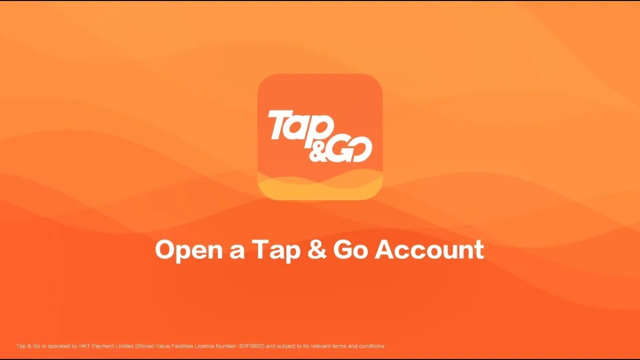 Open a Tap & Go account