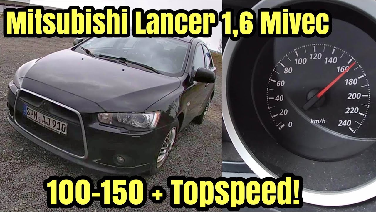Auf den Spuren der Rallye-Ikone! | Mitsubishi Lancer 1,6 Zeiten messen | 100-150 | 2021