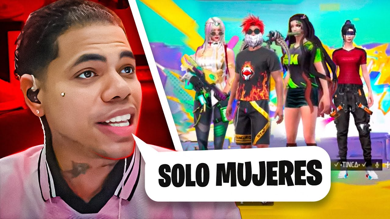 MI PRIMER CUARTETO EN FREE FIRE 🥵🤤