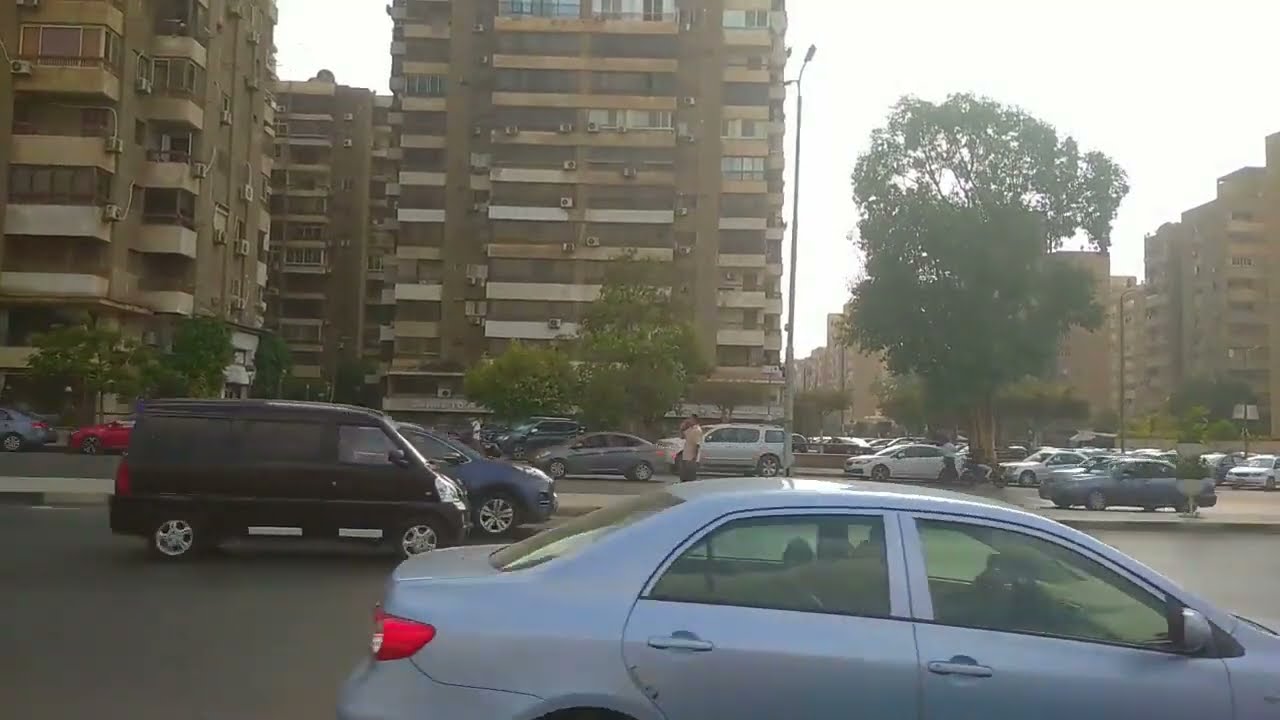 جولة من شارع الطيران إلي كلية البنات | مصر الجديدة 🌤