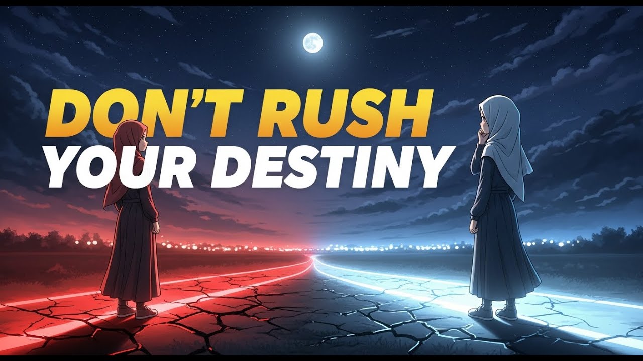 Don’t Rush What Allah Has Written for You | A Powerful Reminder About Halal & Patience