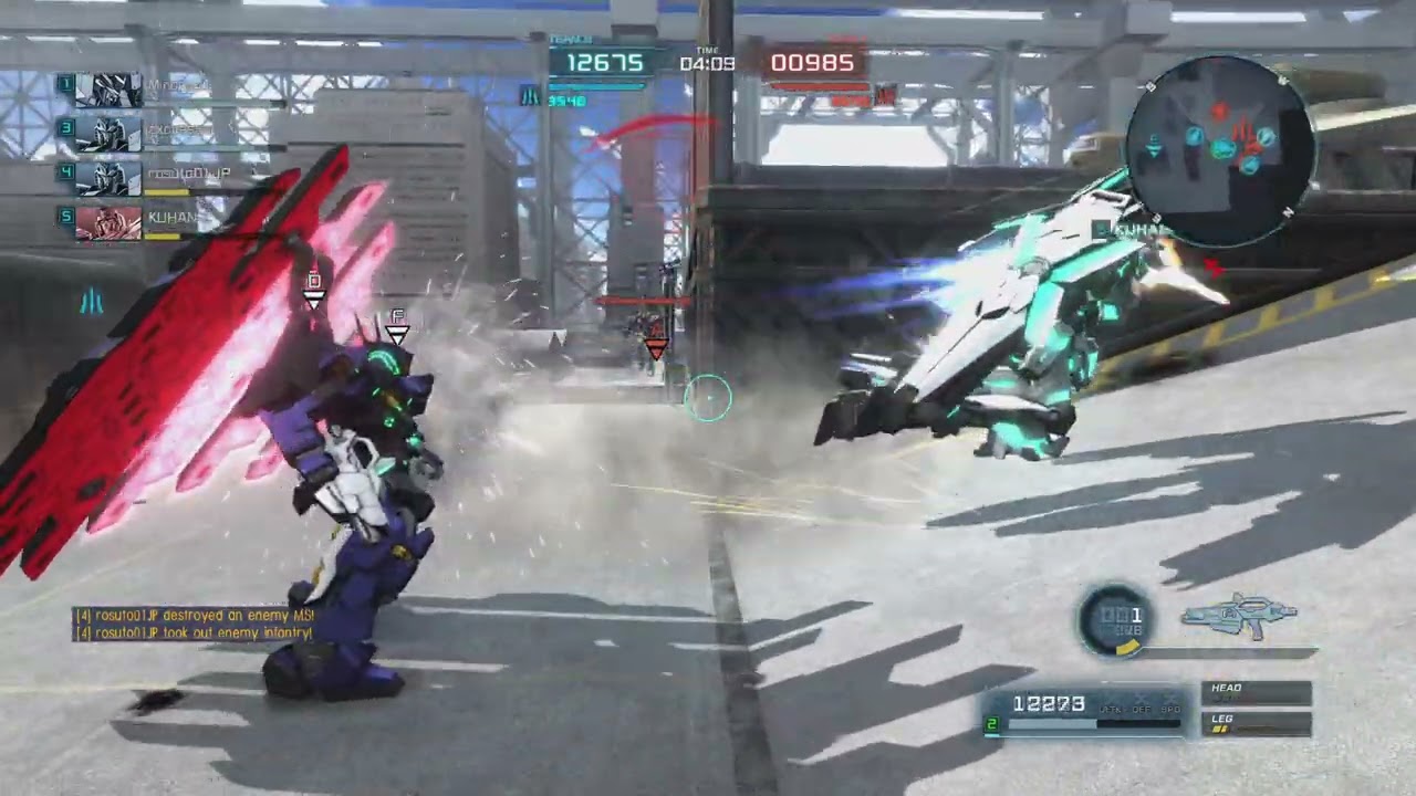 Gundam Battle Ops 2: G doors might be overpowered