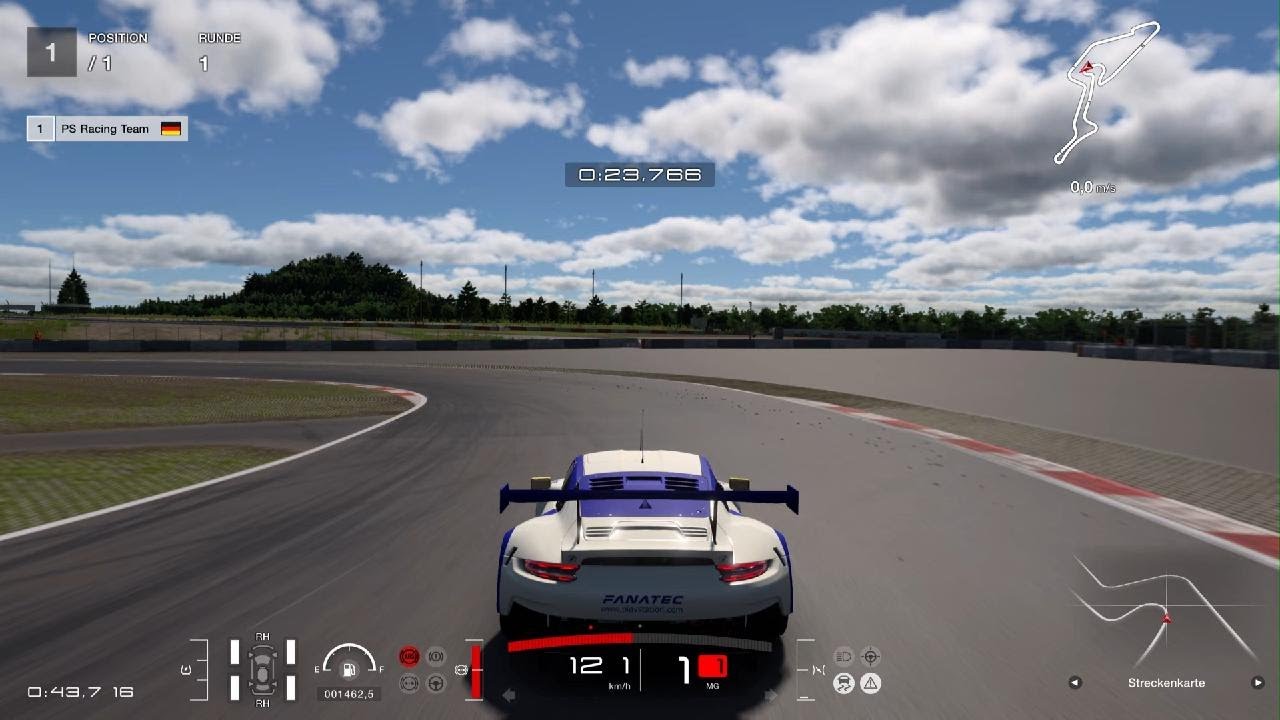 Gran Turismo 7 N&uuml;rburgring Porsche 911 RSR 1:56:997 Realistische Rundenzeit