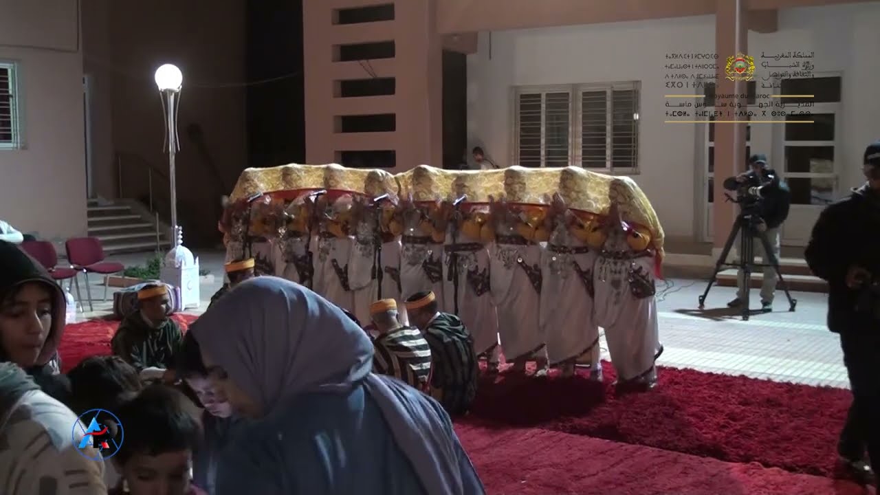ليلة فنون احواش  من تنظيم المديرية الجهوية لقطاع الثقافة سوس ماسة بالمركز الثقافي لايت ملول
