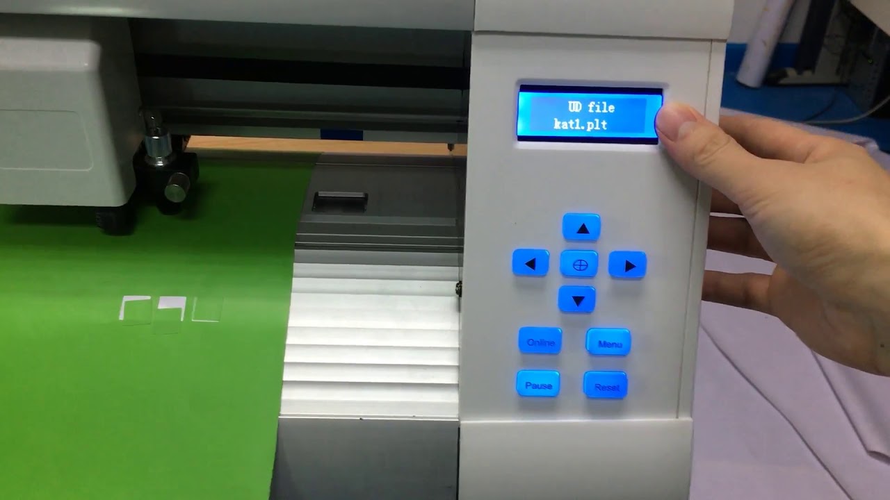 basic operation guide of MYCUT vinyl cutter