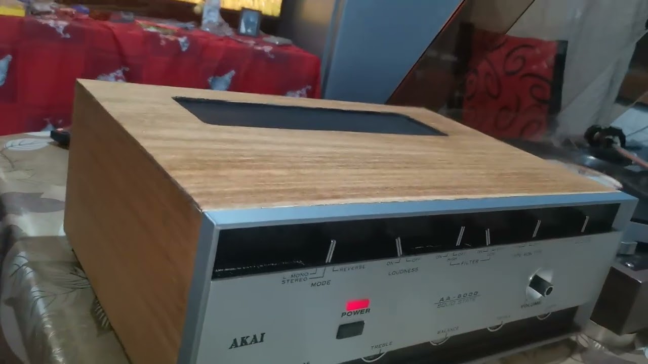 Amplificador Akai AA-6000 Y Thorens TD 160