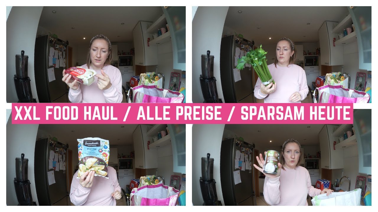 XXL FOOD HAUL / FÜR 6 PERSONEN IM HAUSHALT / SPAREN
