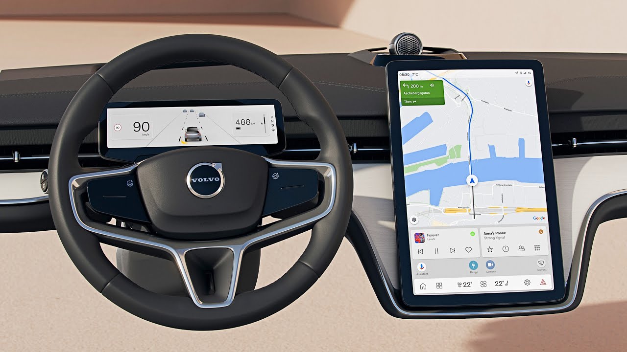 New Volvo EX90 (2024) | Dashboard REVEALED & Driving Aids
