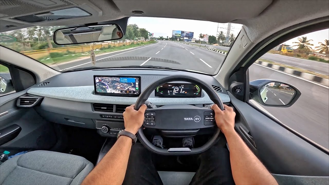 Tata Tiago EV 2026: тест-драйв &mdash; характеристики, запас хода, аккумулятор и цена?
