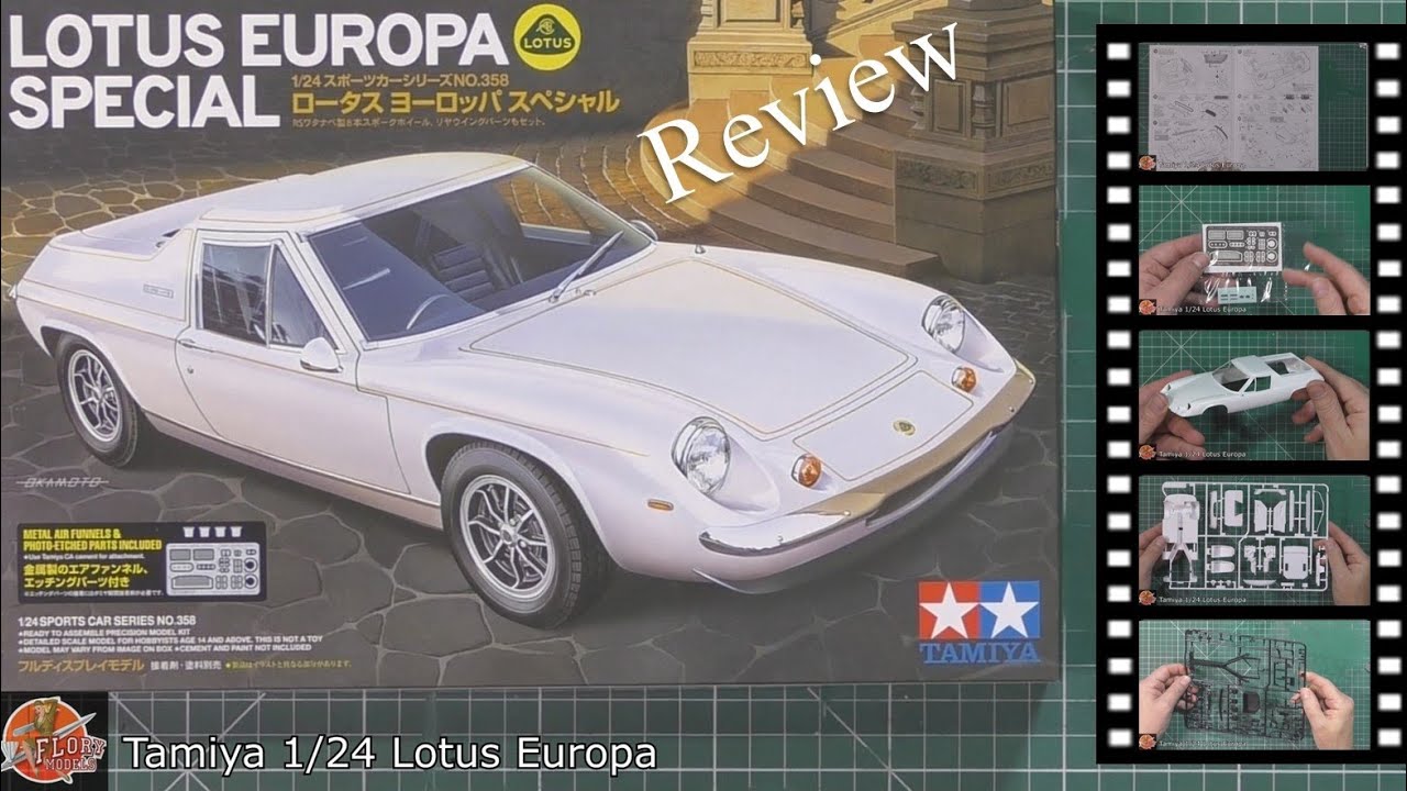 Tamiya 1/24 Lotus Europa review