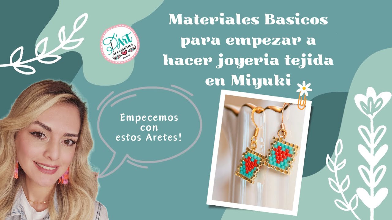 C&oacute;mo empezar en el mundo de la joyer&iacute;a con cuentas Miyuki: Materiales b&aacute;sicos